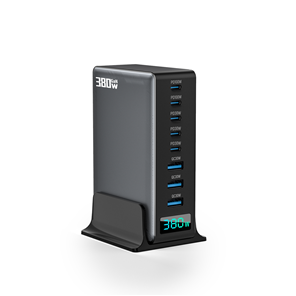 380W 数显 氮化镓 桌面充电器